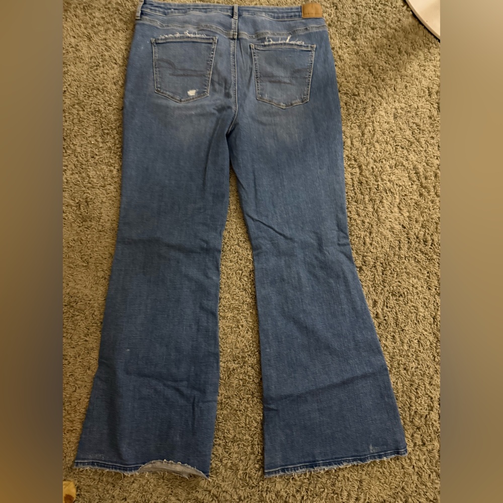 american eagle flare jeans